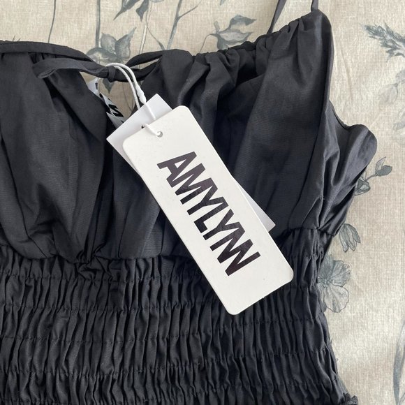 Peplum Adjustable Spaghetti Strap Top | Amy Lynn London - Picture 4 of 5